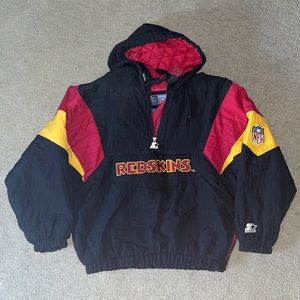 Washington Redskins Starter 1/4  hooded Pullover